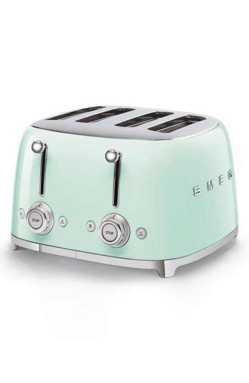 smeg '50s Retro Style 4-Slice Toaster in Pastel Green  product