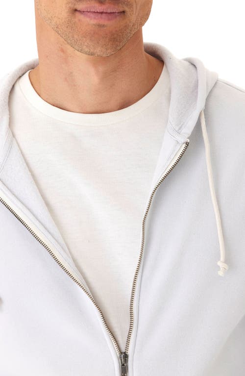 Threads 4 Thought Jordyn Mineral Wash Cotton Blend Fleece Zip Hoodie In Seamist