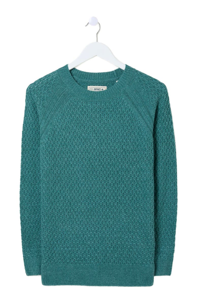 FatFace Women's Plus Size Ella Textured Sweater, Alternate, color, 