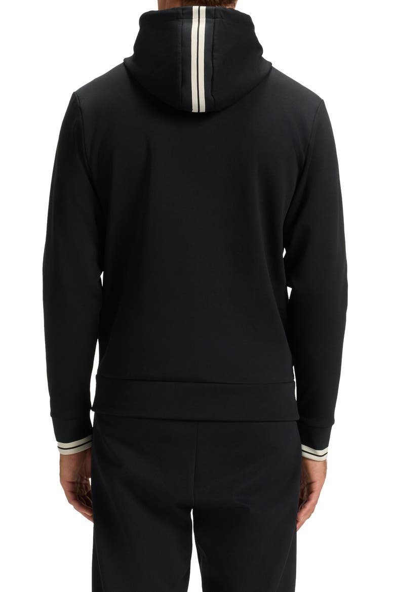 FZ Zone Cotton Blend Zip Hoodie, Alternate, color, BLACK