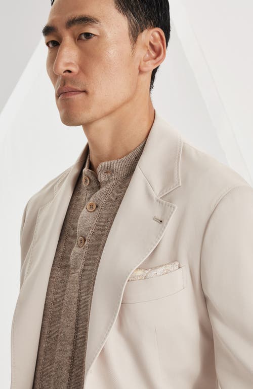 BRUNELLO CUCINELLI BRUNELLO CUCINELLI DOUBLE-FACE POCKET SQUARE