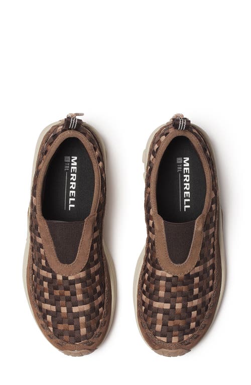 Merrell Jungle Moc Toe Woven Slip-on Sneaker In Brown