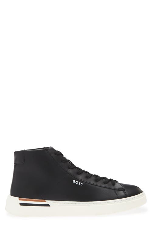 Hugo Boss Boss Clint High Top Leather Sneaker