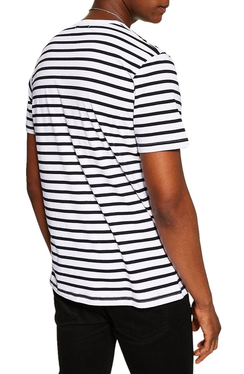 Topman Harry Stripe T-Shirt, Alternate, color, 