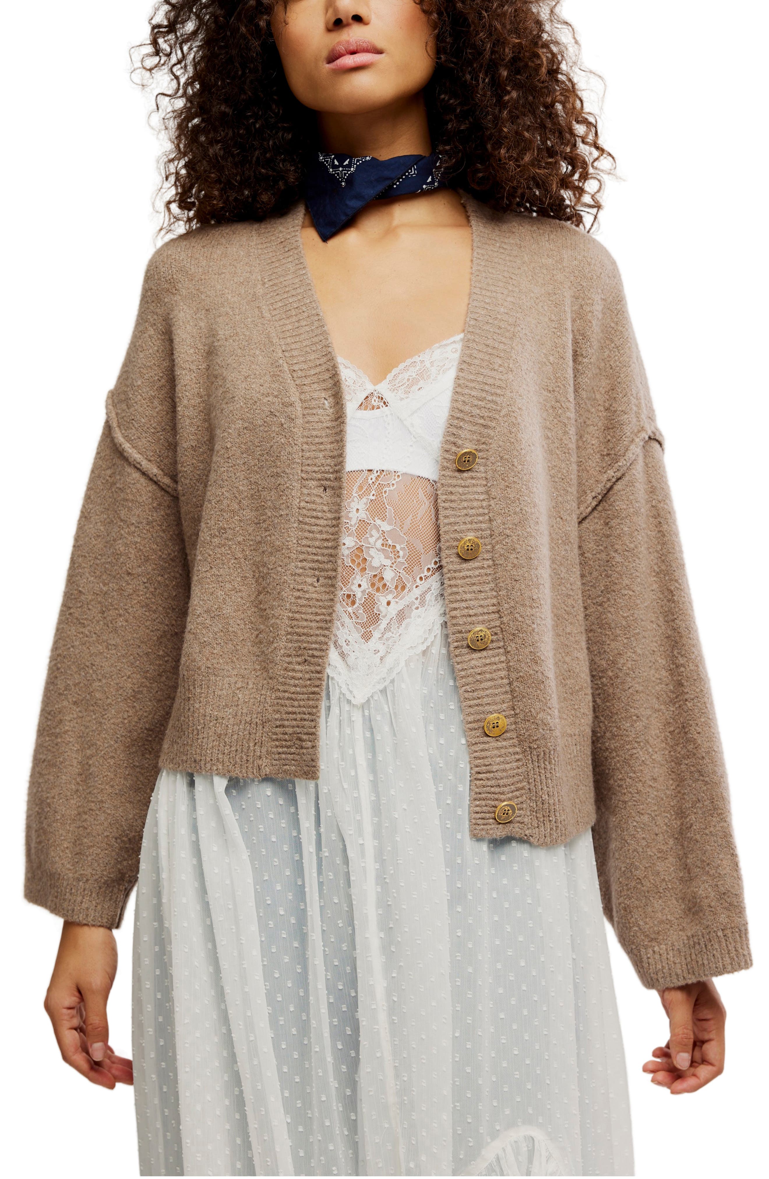 Free People Cool of the Night Cardigan
