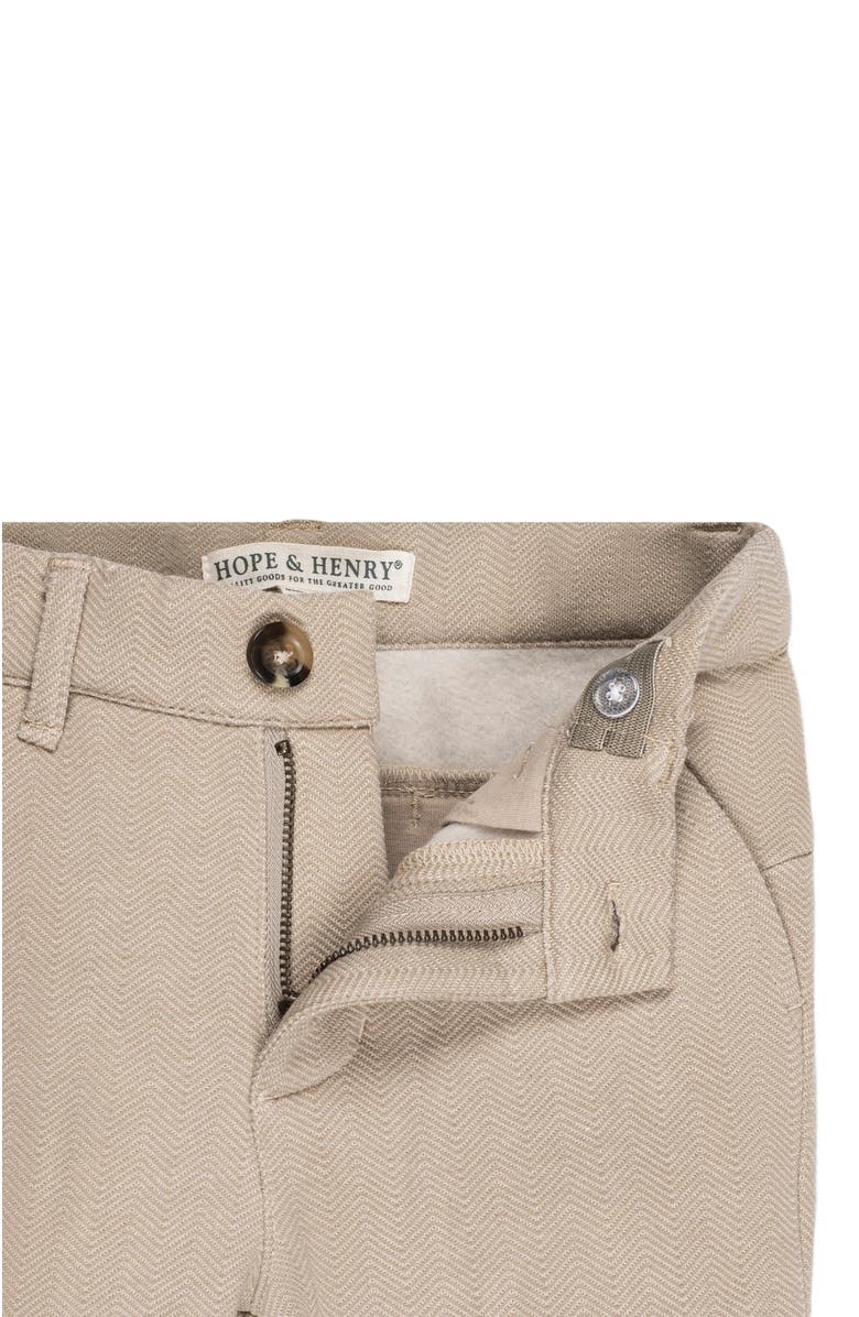 Hope & Henry Baby Boys' Fleece Suit Pant, Infant, Alternate, color, 