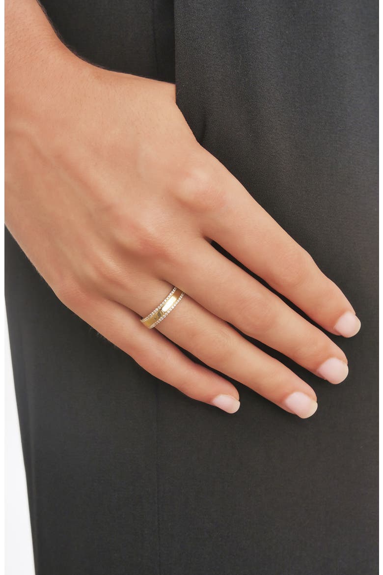 Kiera 18K Gold & Diamond Eternity Ring   (Nordstrom Exclusive), Alternate, color, YELLOW GOLD/ DIAMOND