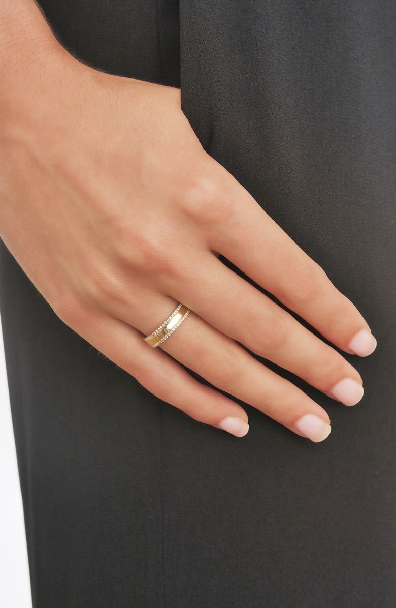 Bony Levy Kiera 18K Gold & Diamond Eternity Ring, Alternate, color,