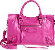 Balenciaga Medium Le City Leather Handbag