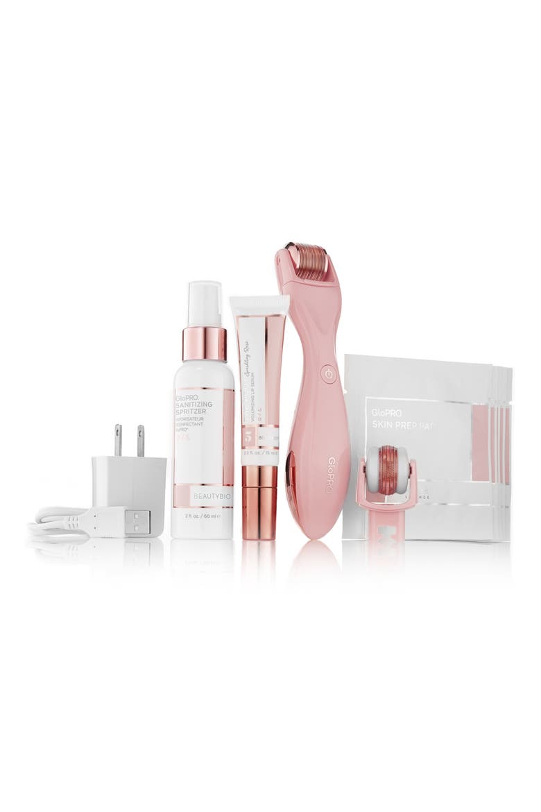 GloPRO® Blush Microneedling Tool Set (Limited Edition), Main, color, NO COLOR