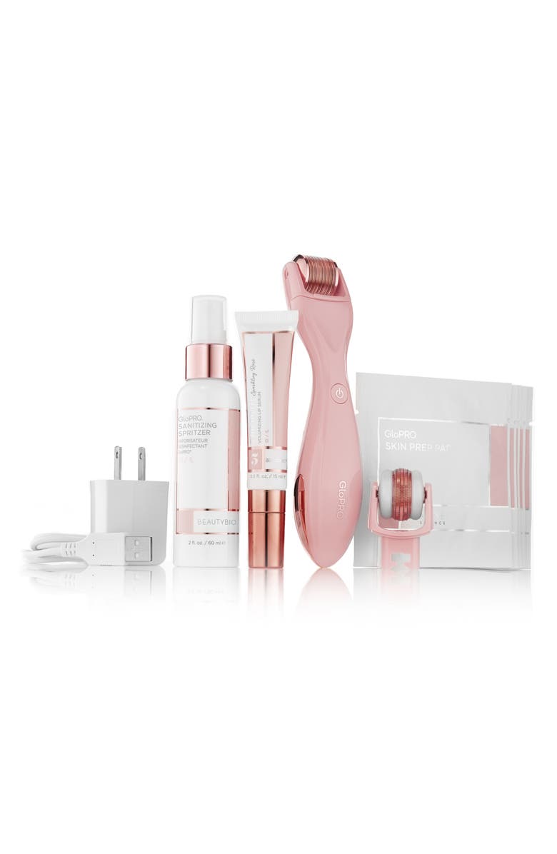 BeautyBio GloPRO<sup>®</sup> Blush Microneedling Tool Set, Main, color,