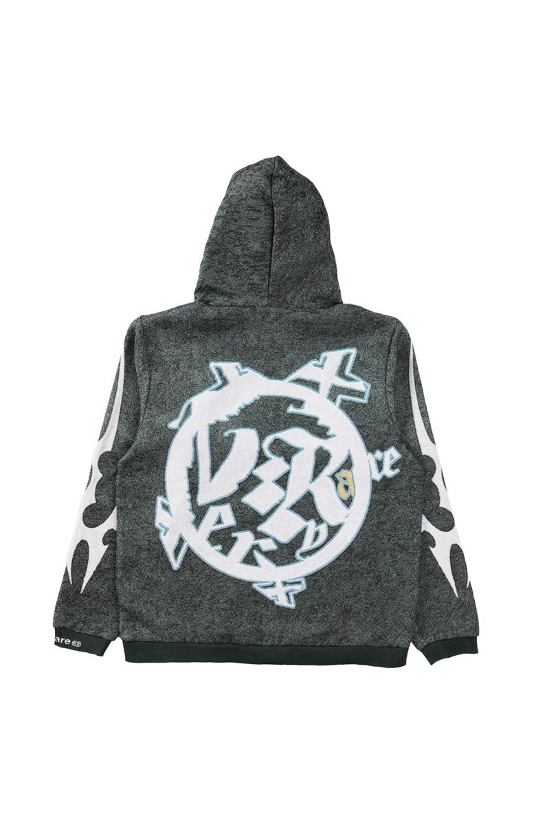 VERYRARE Naruto Vs Sasuke Hoodie, Alternate, color, Green