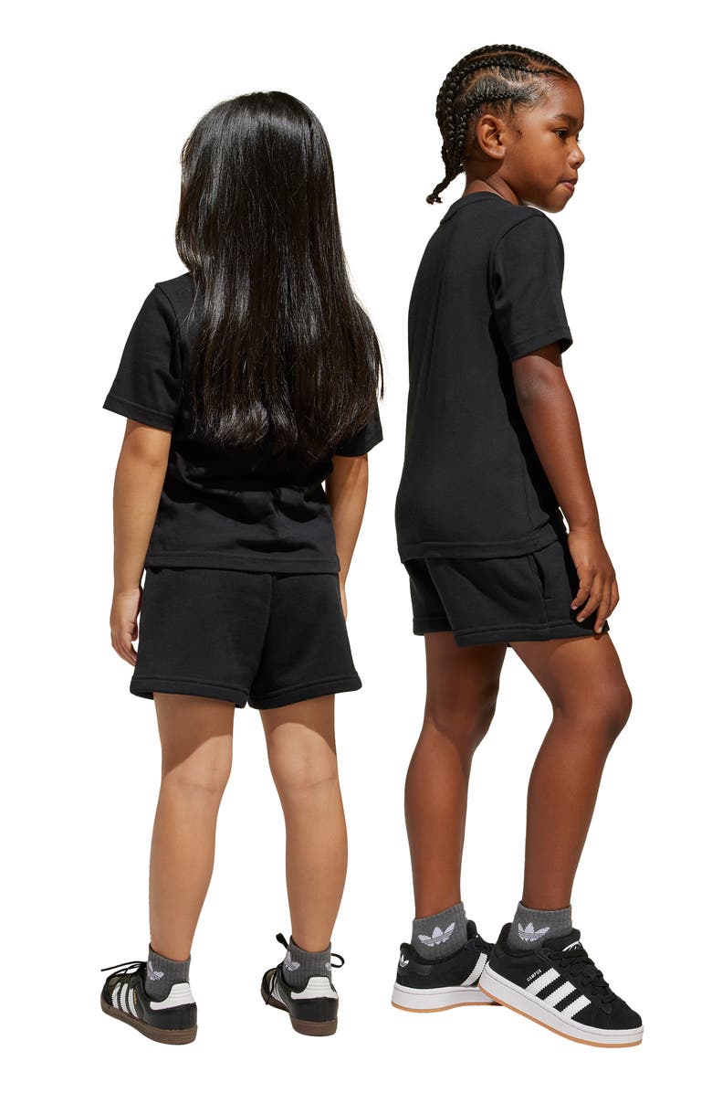 adidas Originals Kids' Trefoil T-Shirt & Shorts Set, Alternate, color,