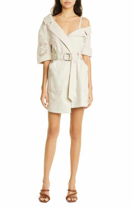 Cinq à Sept Milly Asymmetrical Belted Utility Dress