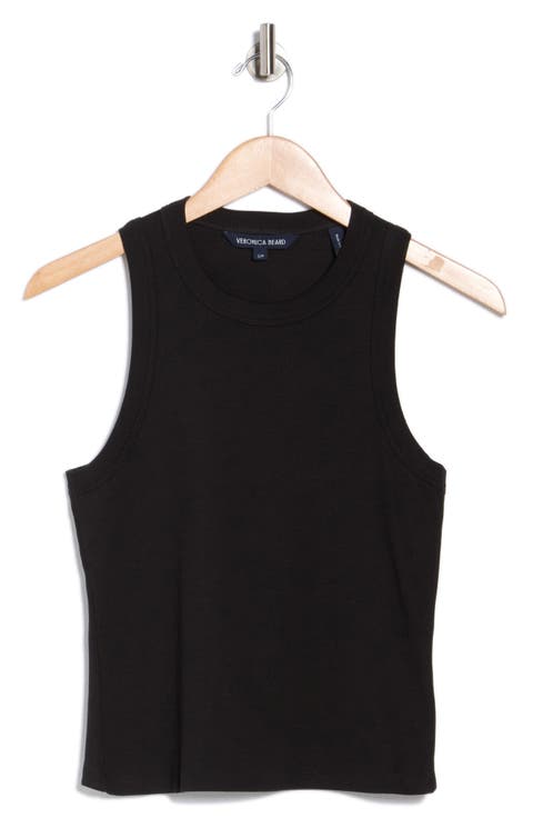 Jordyn Rib Cotton Crop Tank