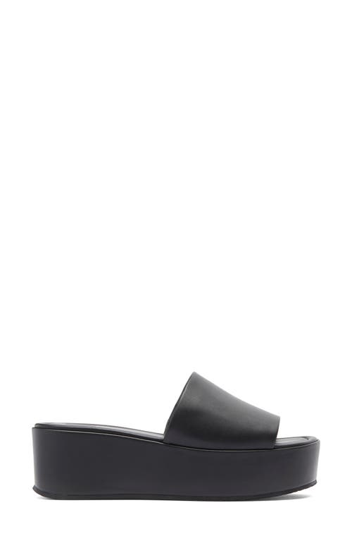 Nordstrom Rack Lizzie Platform Wedge Sandal In Black