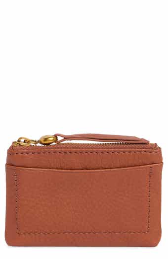 HOBO Lumen Leather Zip Card Case