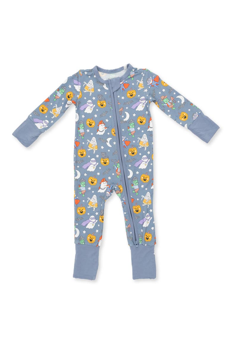 Kids' Monster Dress Up One-Piece Romper, Main, color, BLUE GRAY