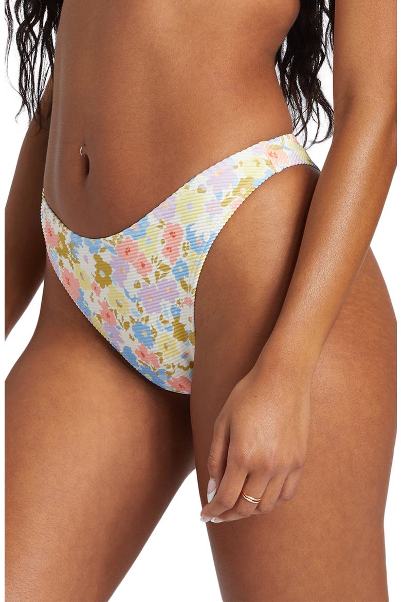 Dream Chaser Tanlines Hike Bikini Bottoms, Alternate, color, PINK MULTI