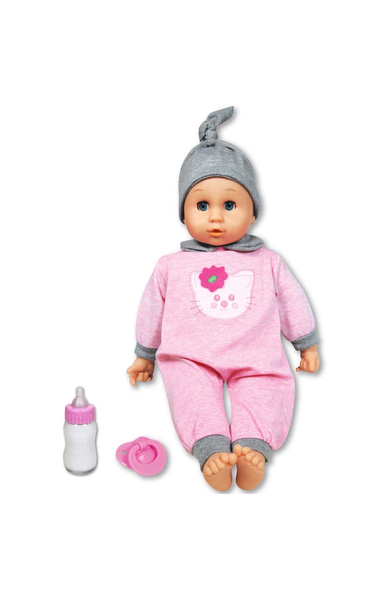 Lissi 16 Inch Blinking Eyes Baby Doll Cecilia, Main, color, Multicolored