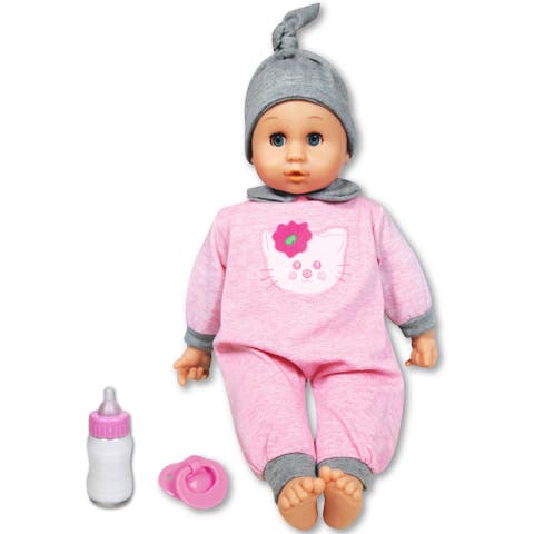 16 Inch Blinking Eyes Baby Doll Cecilia