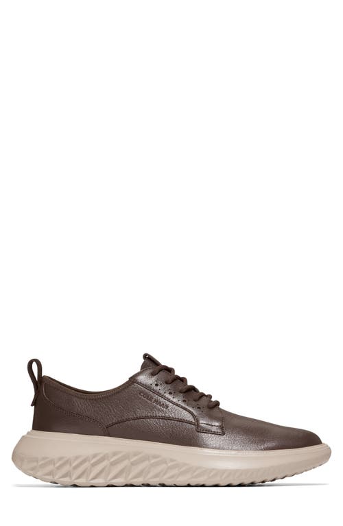 Cole Haan Zerogrand Plain Toe Derby Sneaker In Brown