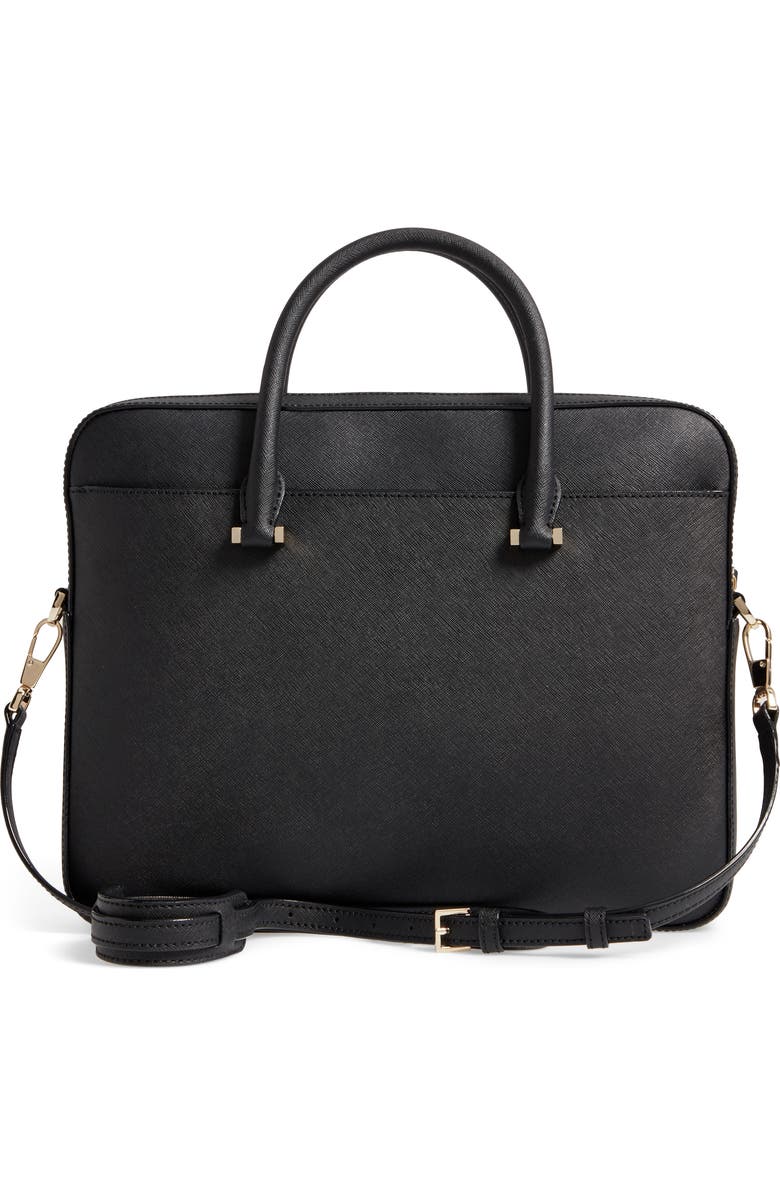 Kate Spade New York saffiano leather laptop bag, Alternate, color,