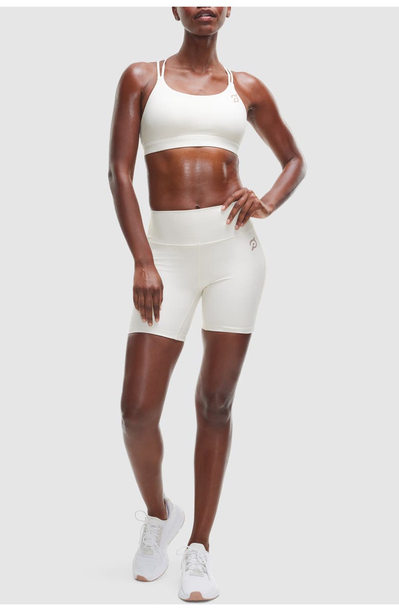 Peloton Cadent 7" High Rise Pocket Bike Short, Alternate, color, Pearl