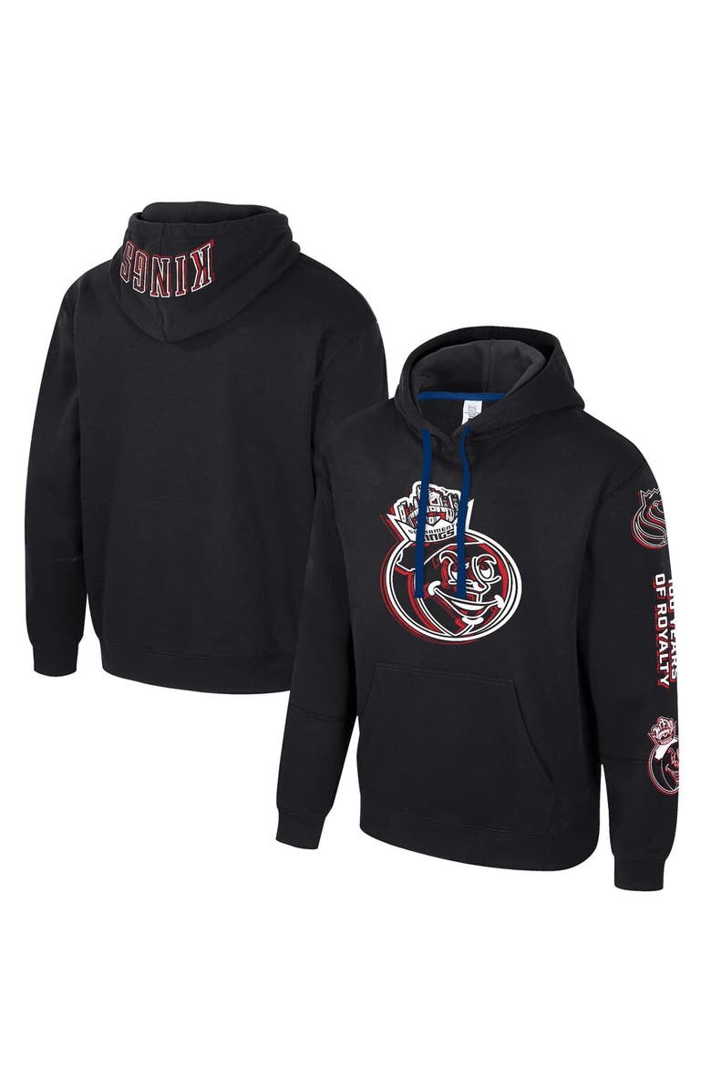 Stadium Essentials Unisex Stadium Essentials Black Sacramento Kings 2024/25 City Edition Elementized Pullover Hoodie, Main, color, 