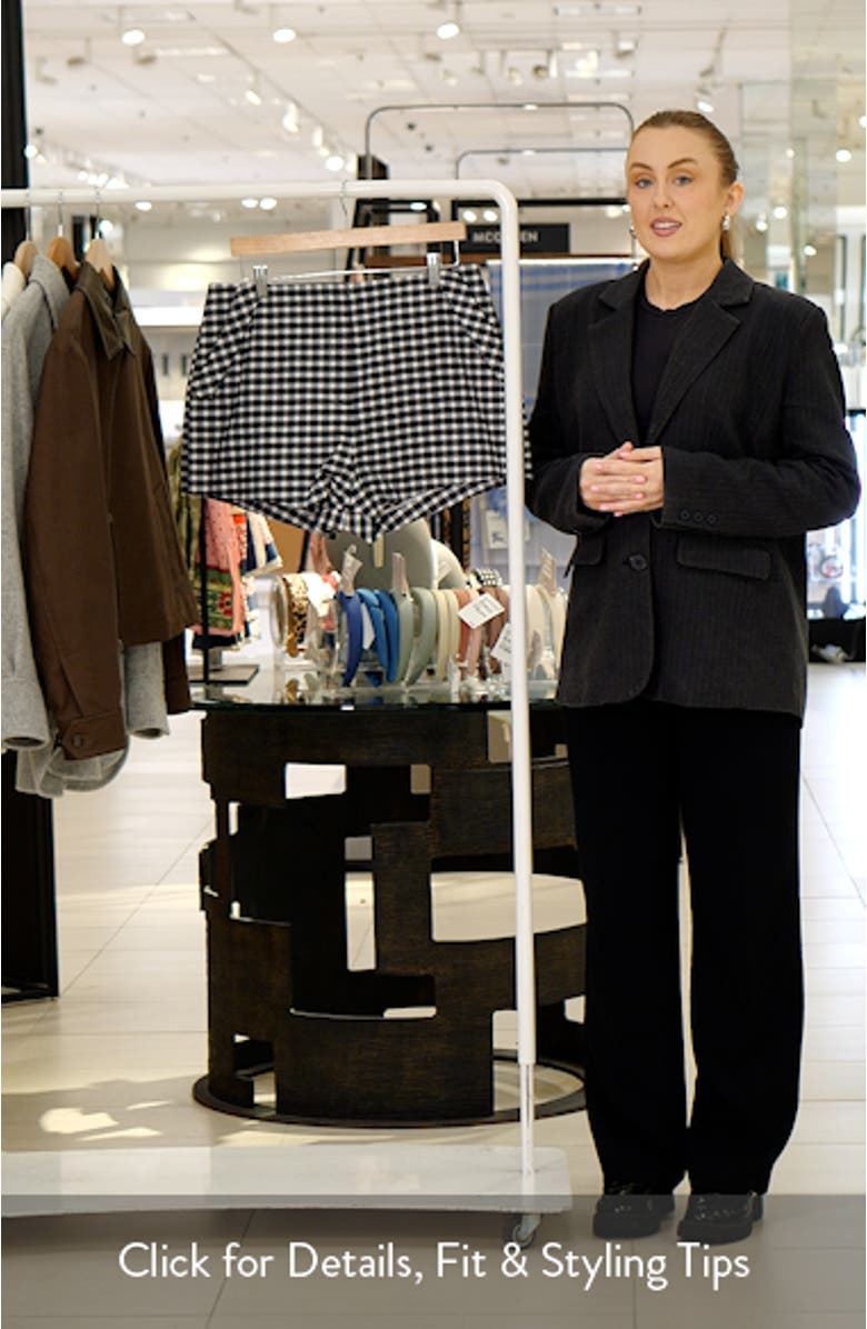 Chiara Check Shorts, sales video thumbnail