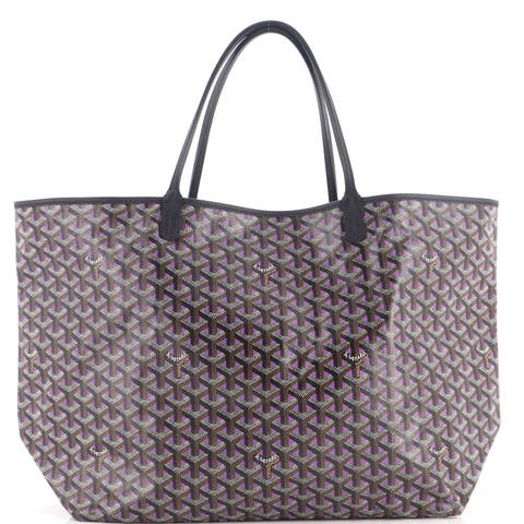 Saint Louis Tote Claire Voie Coated Canvas GM