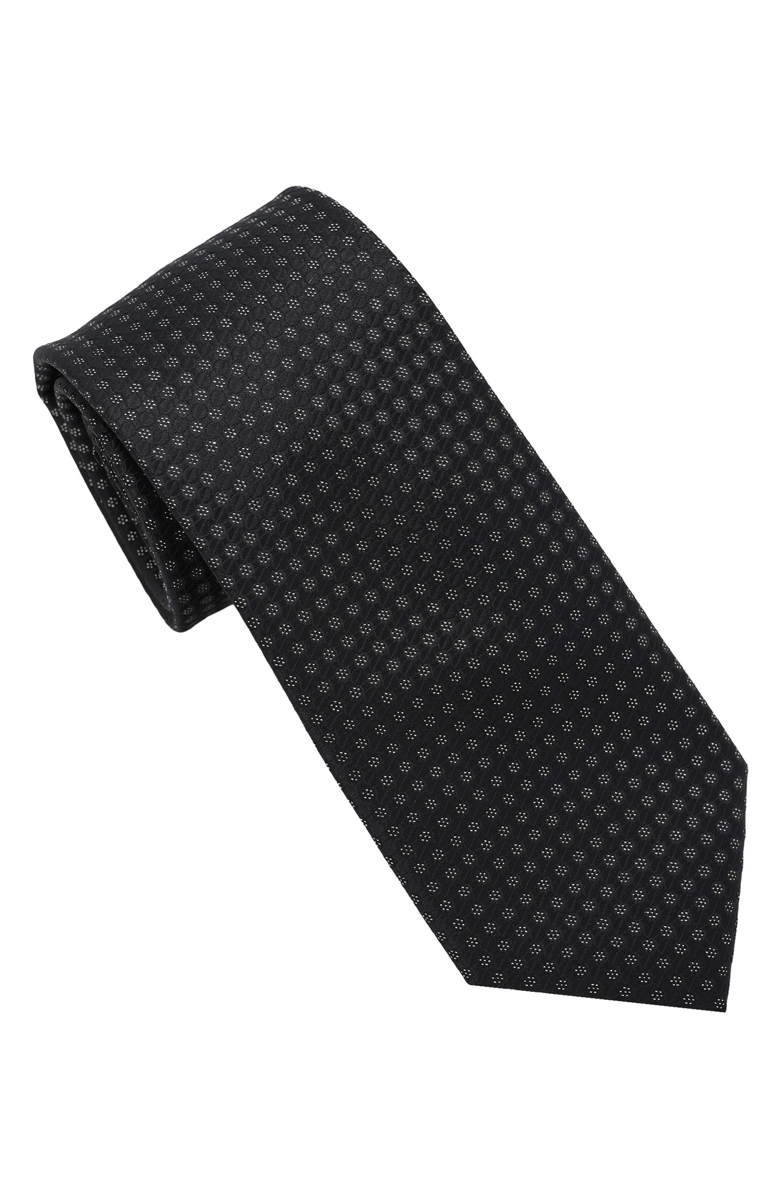 Sparkle Dot Print Tie