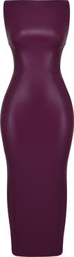HOUSE OF CB Faux Leather Sheath Dress