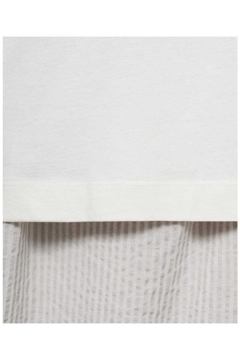 Cotton Seersucker Pajamas, Alternate, color, CHARCOAL