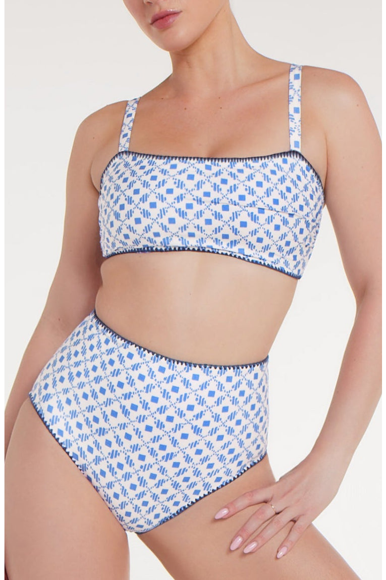 Alyssa Reversible Top, Main, color, Santorini Dots