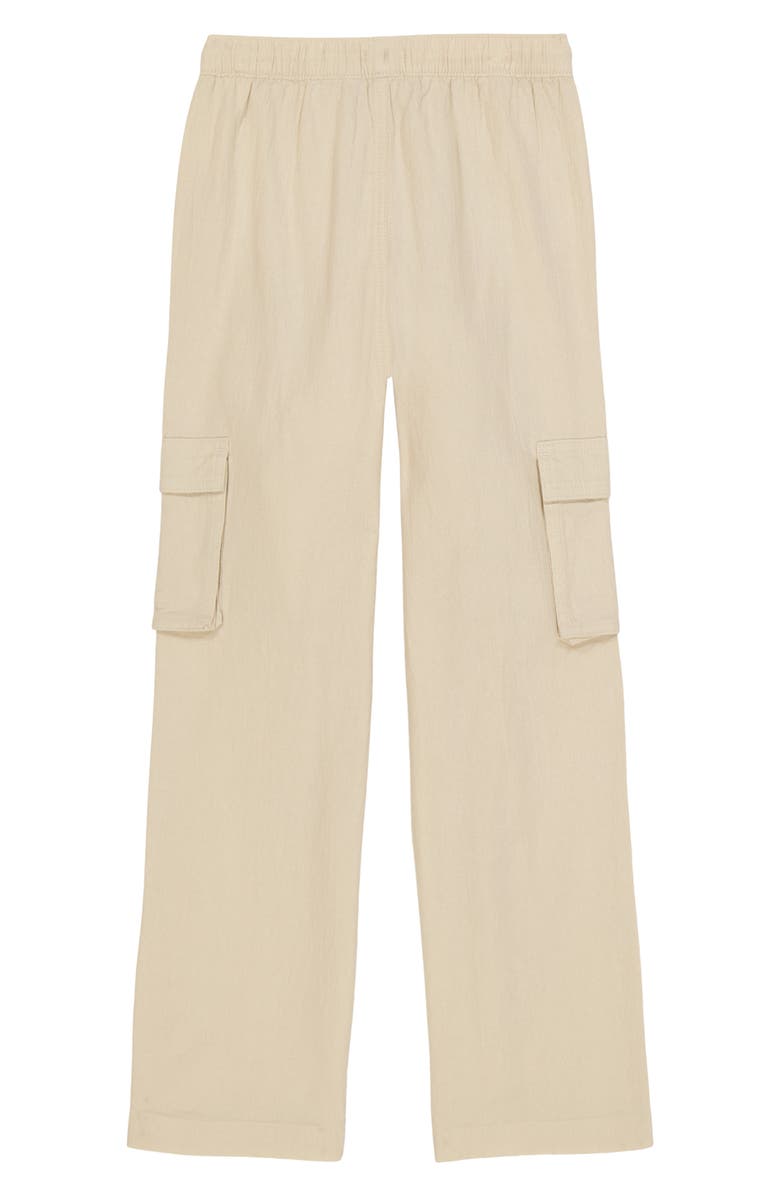 Roxy Kids' Precious Cargo Pants, Alternate, color, Parchment