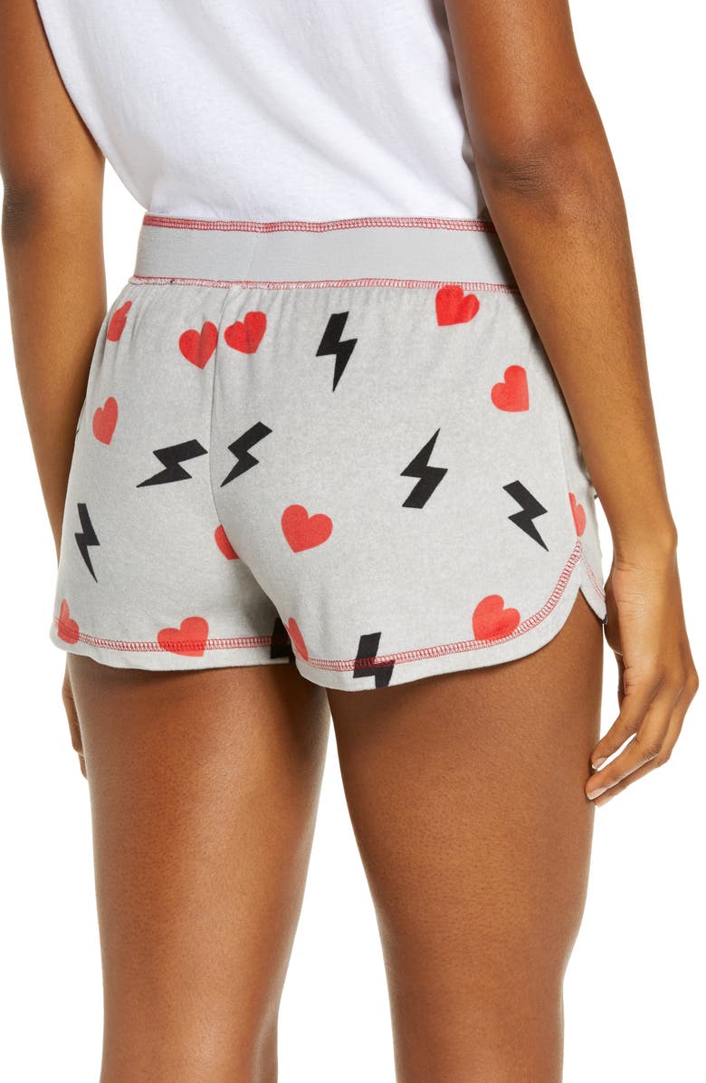 PJ Salvage Silky Velour Jam Lounge Shorts, Alternate, color, 