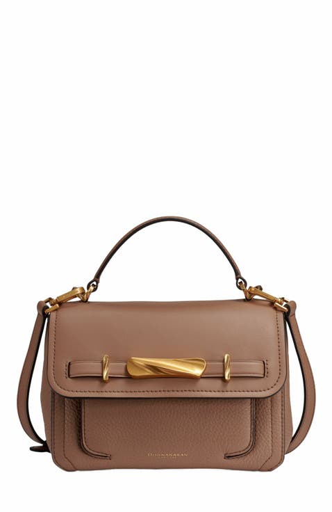 3-piece Brown Shoulder Bags Handbag Wallet 2021 PU Casual