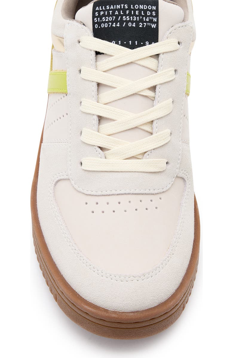 AllSaints Vix Sneaker, Alternate, color, White/ Brown/ Green
