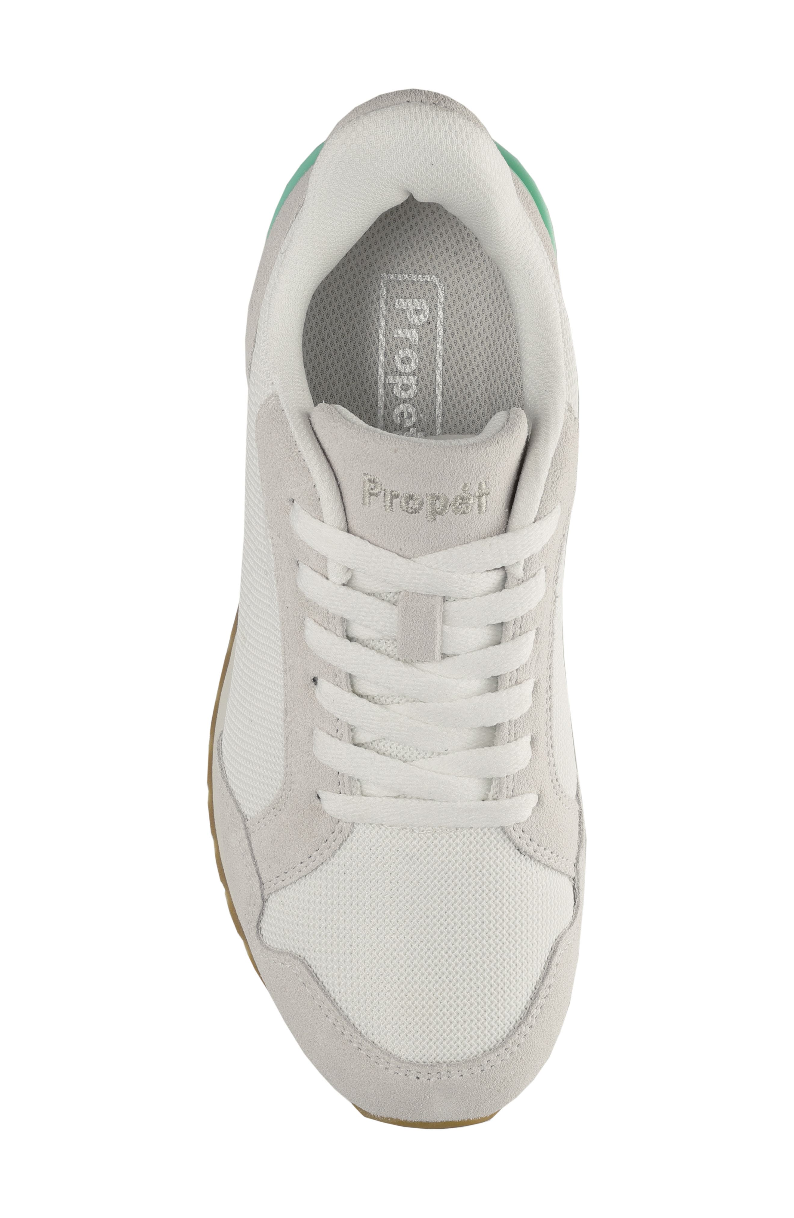 Shirley Sneaker, Alternate, color, WHITE/GREY