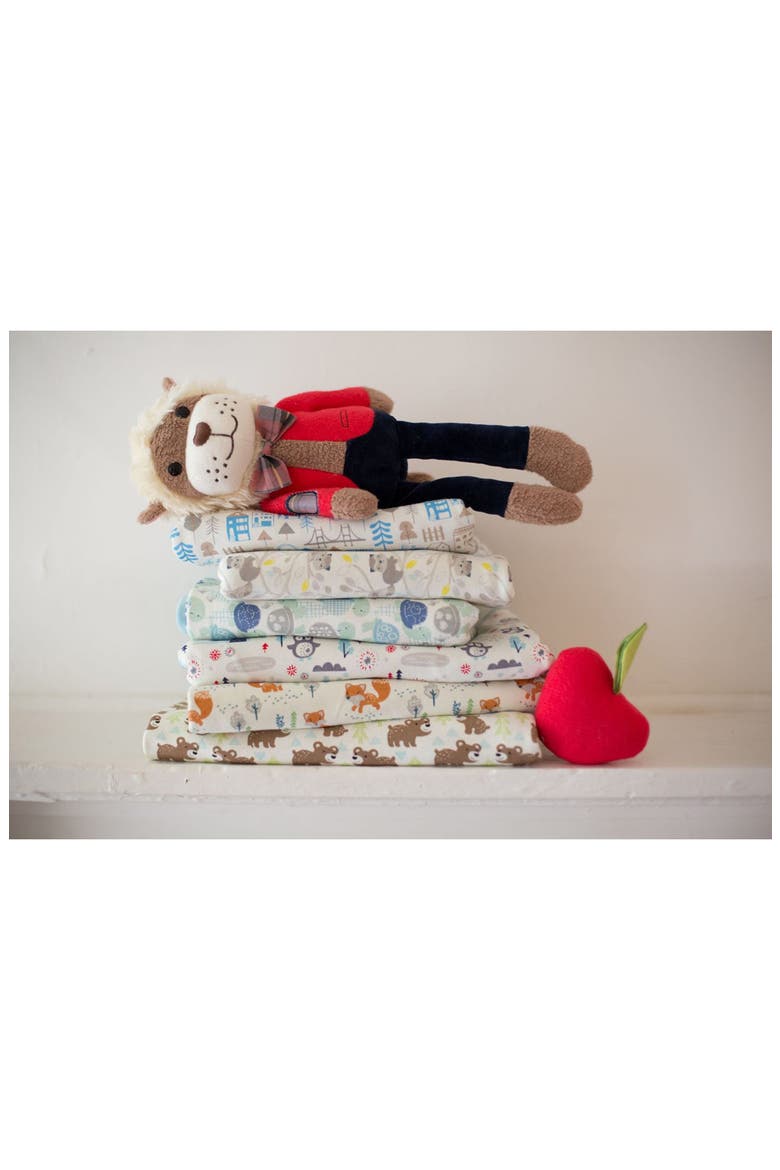 City Pal Organic Cotton Stuffed Animal, Alternate, color, PROFESSOR DANDY LION