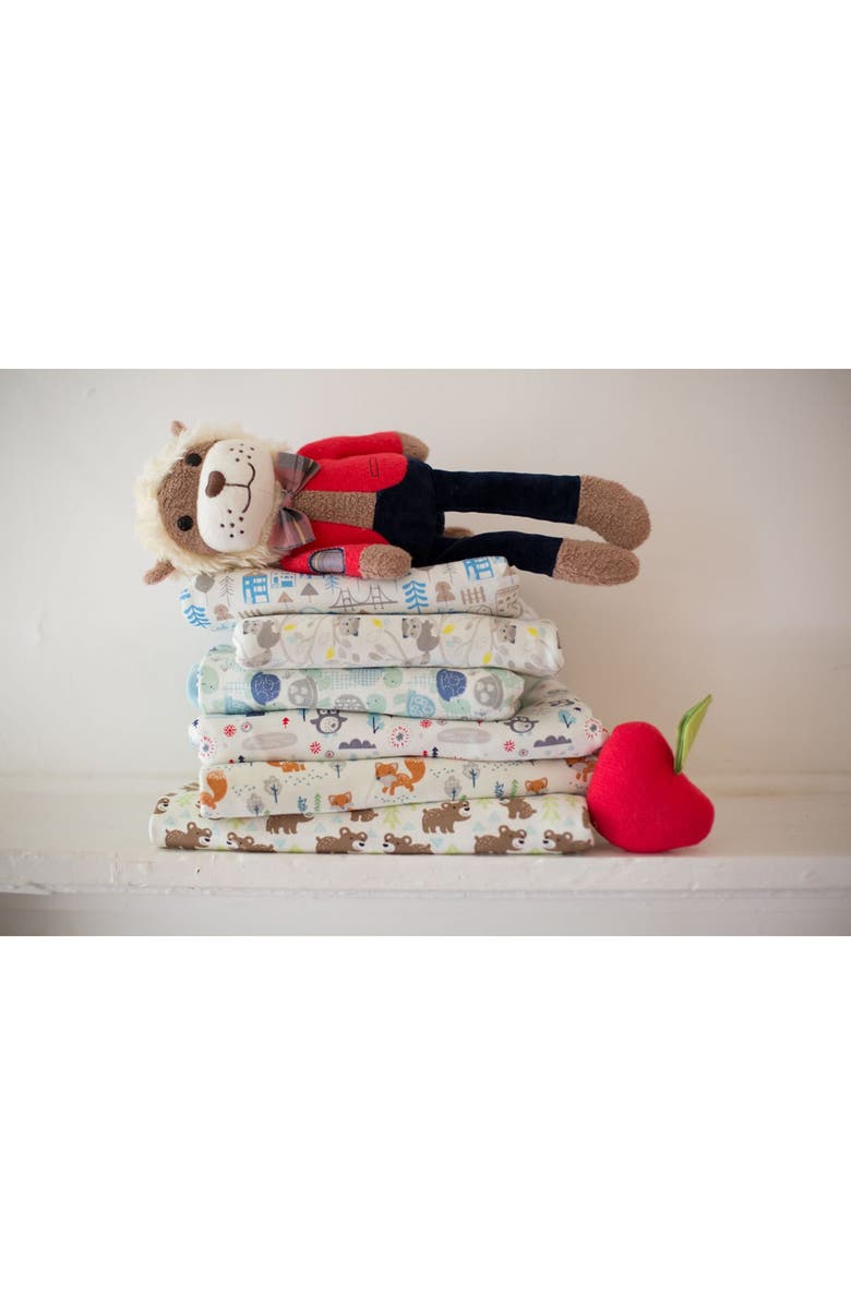 APPLE PARK City Pal Organic Cotton Stuffed Animal, Alternate, color, Professor Dandy Lion