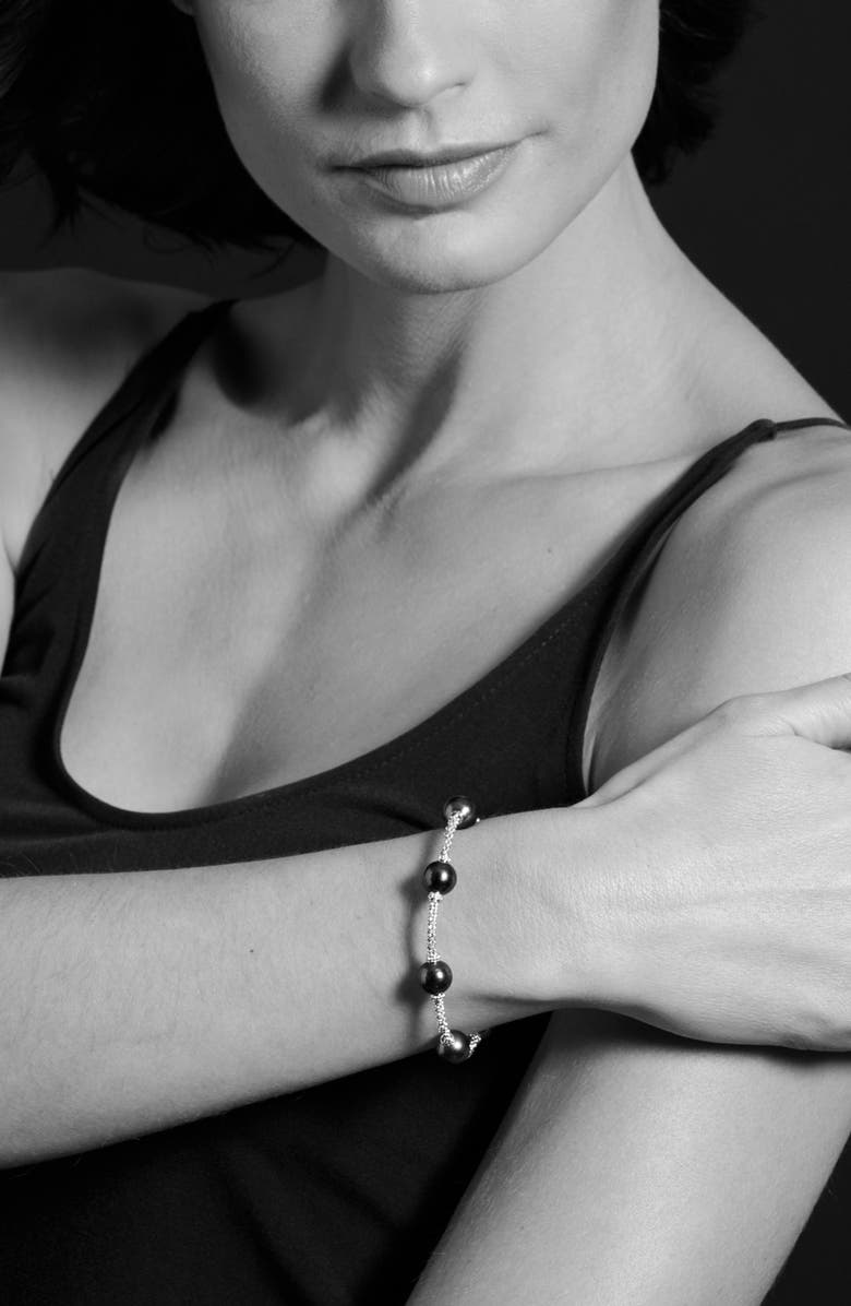 LAGOS Luna Pearl Rope Bracelet, Alternate, color, 