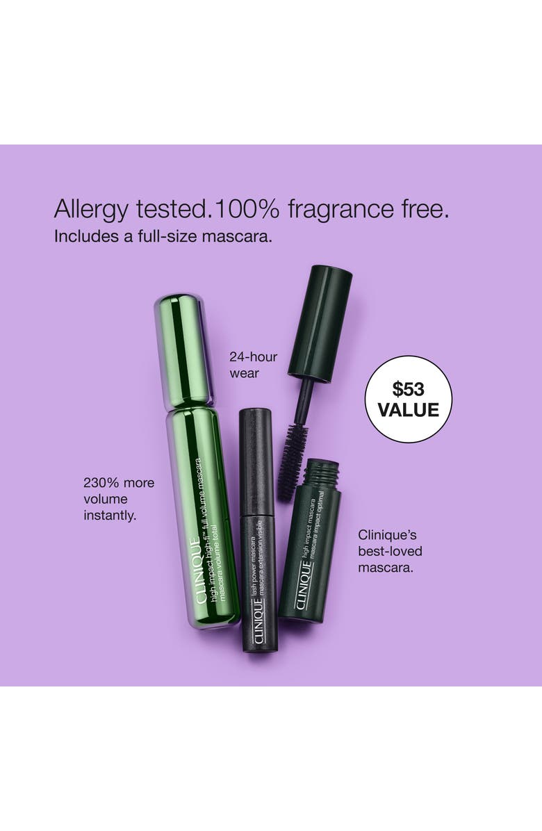 Clinique The Lash Lineup Mascara Trio $53 Value, Alternate, color, 