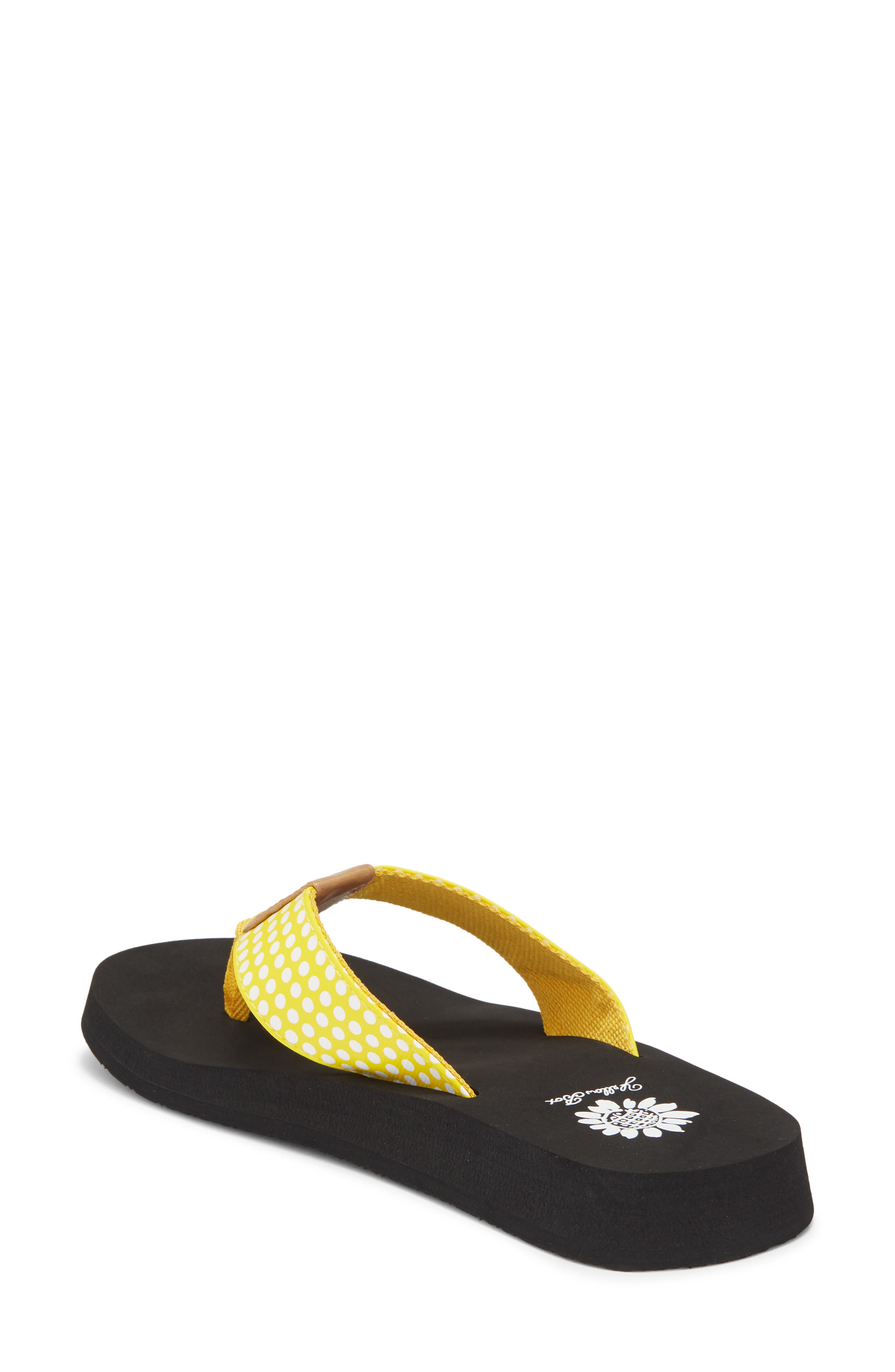 Fromy Flip Flop Sandal, Alternate, color, YELLOW