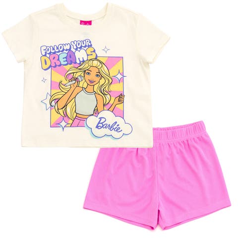 T-Shirt & Mesh Shorts Set (Toddler, Little Kid & Big Kid)
