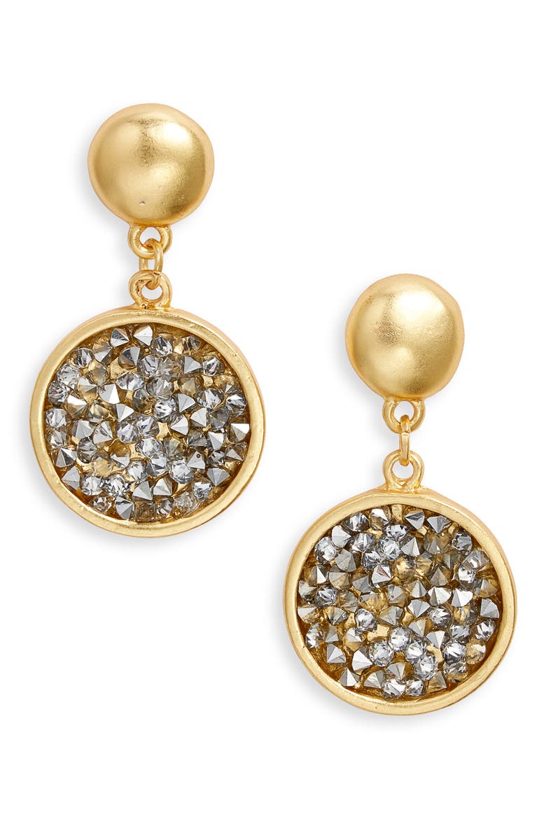 Drop Earrings, Main, color, GOLD