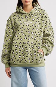 HAPPY CAMP3R Leopard Print Core Hoodie