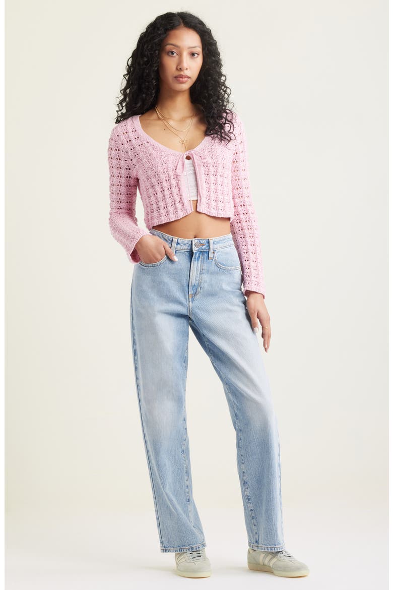 '90s High Waist Straight Leg Jeans, Alternate, color, RIVIERA WASH