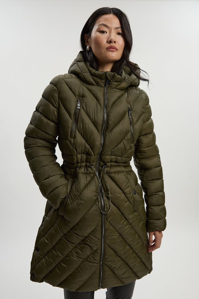 Lightweight Packable Coat, Main, color, Khaki